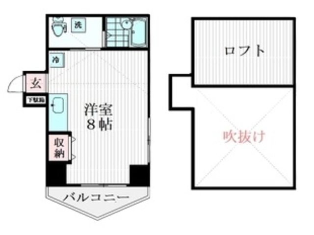 【アベゼ住吉の間取り】