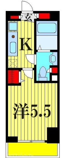 グランカーサ市川国府台の間取り