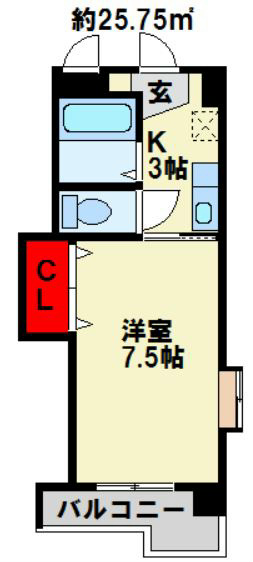 アビタシオン柳町の間取り