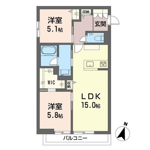 カインリッシュの間取り