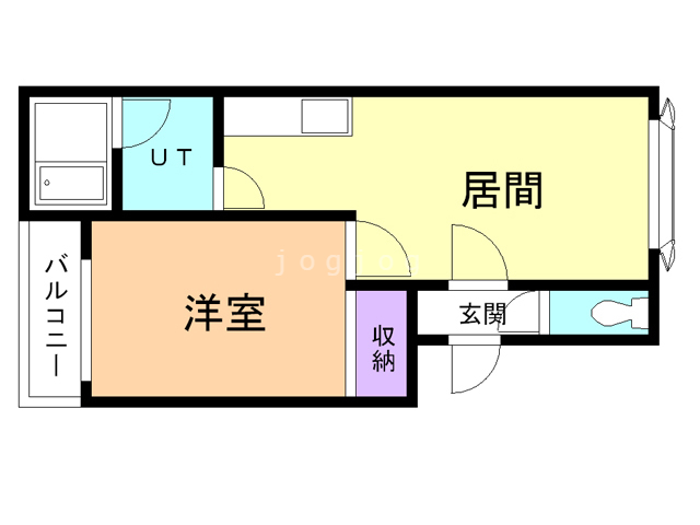 パークマンションVIIIの間取り