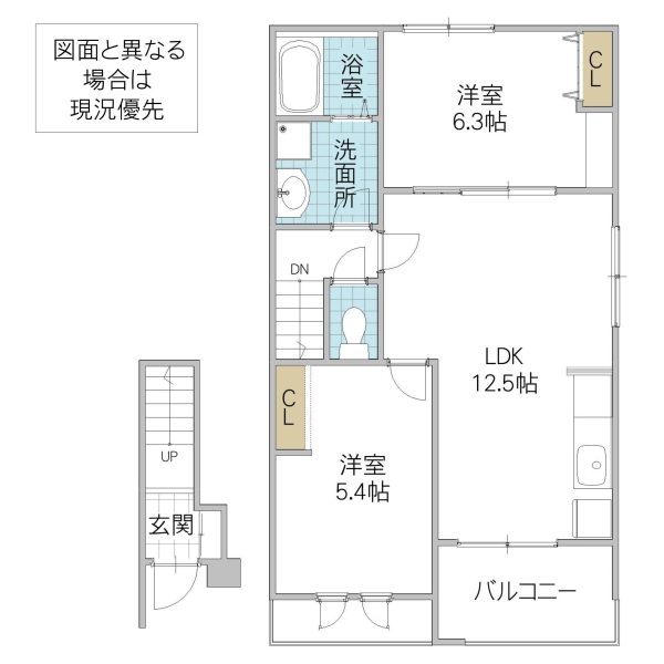 Bargfluss(ベルクフルス)の間取り