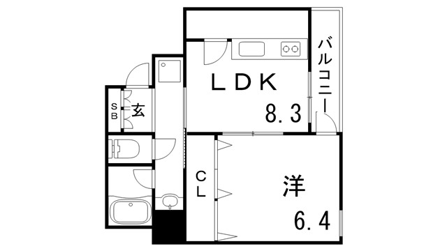 レジーナの間取り