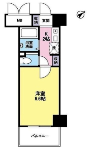 ボン・シェール堺の間取り