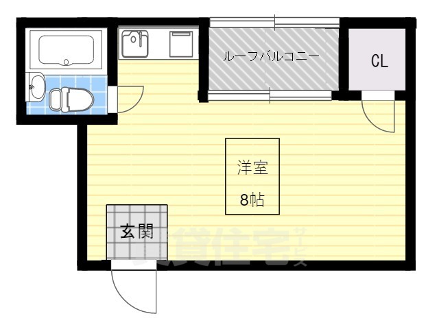 ハイツエイトの間取り