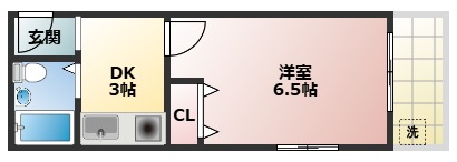 ベイヒルズジェームス山の間取り