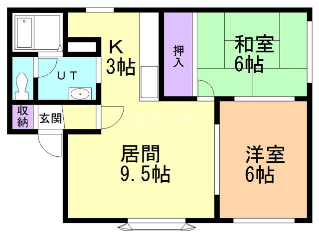 クレール７１５の間取り