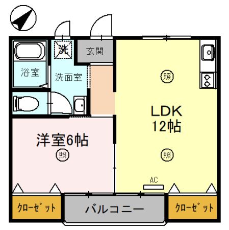 シャルムキリムラの間取り