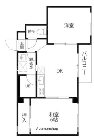 大江戸ハイツ東陽町の間取り