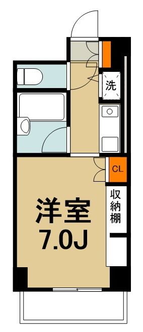 横浜市都筑区富士見が丘のマンションの間取り