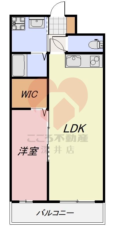 FREEDOM residence堺深井沢町の間取り