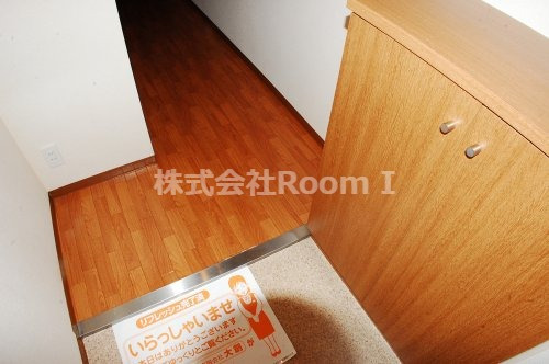 玄関　明るい玄関です