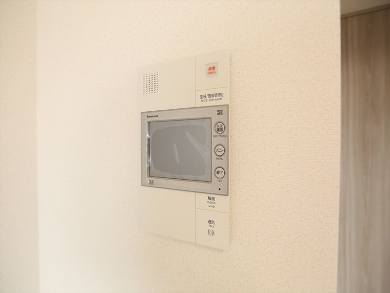 セキュリティ　ＴＶモニター付インターホン　同仕様写真