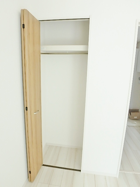 収納　昨年建てられた同じ施工の参考写真です。