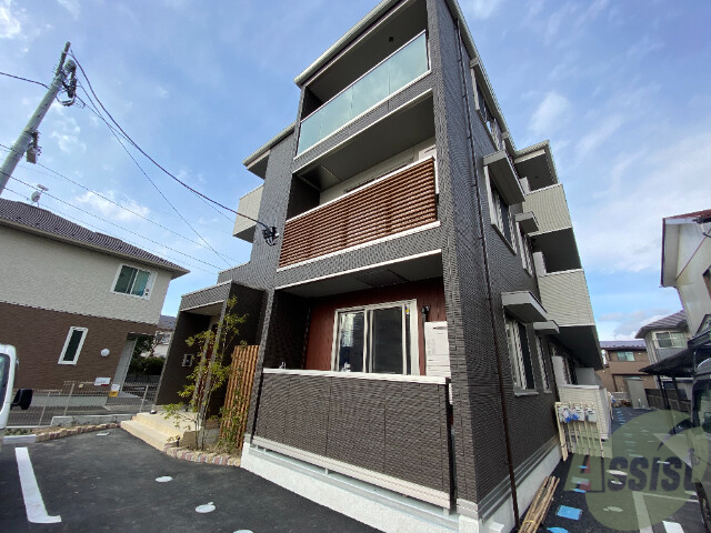 建物外観　若林区新弓ノ町「Ｄ－ｒｏｏｍＤｅａｒｃｏｕｒｔ」