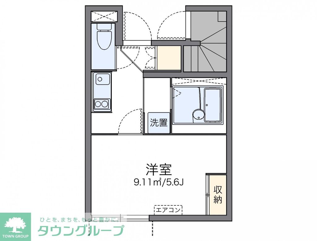 レオネクスト筒井の間取り写真