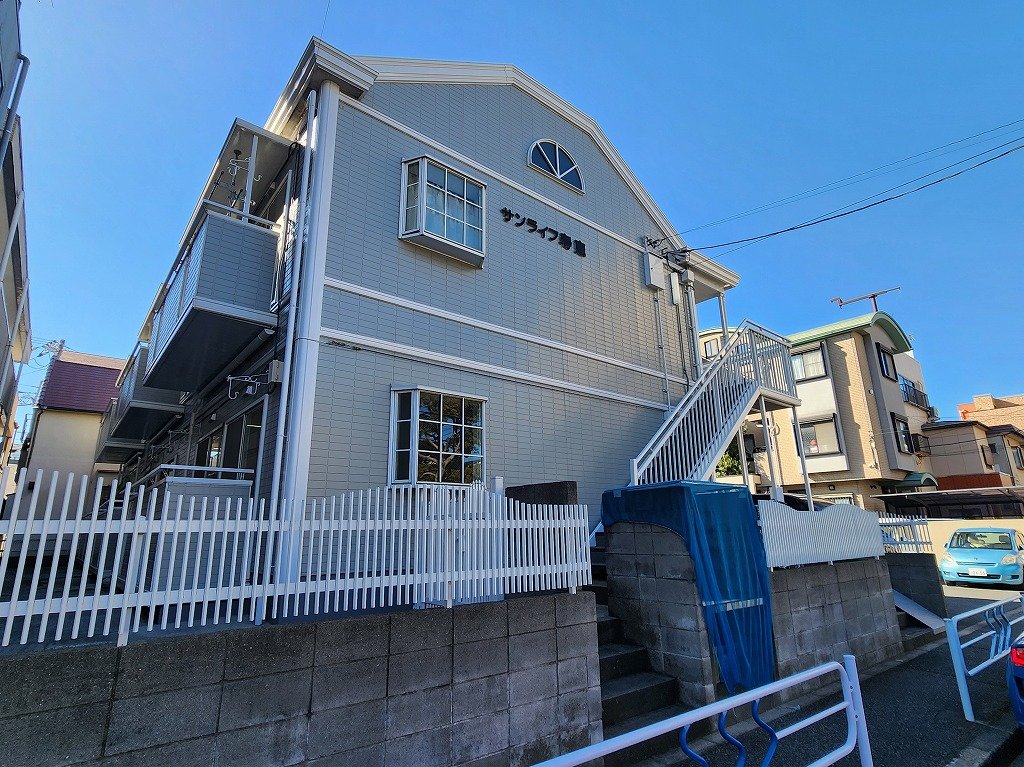 建物外観　サンライフ寿恵　Ｊ－ＣＯＭインターネット無料プラン利用可