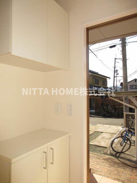 玄関　シューズボックスももちろん完備した玄関★