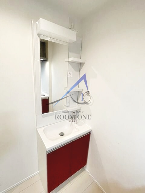 洗面設備　洗面台です。