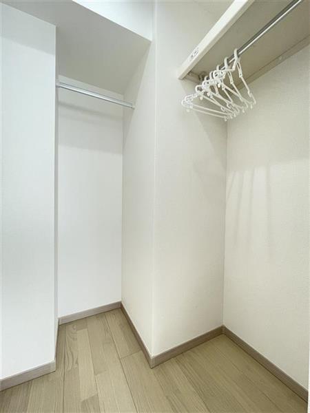 収納　使い勝手の良いWIC！