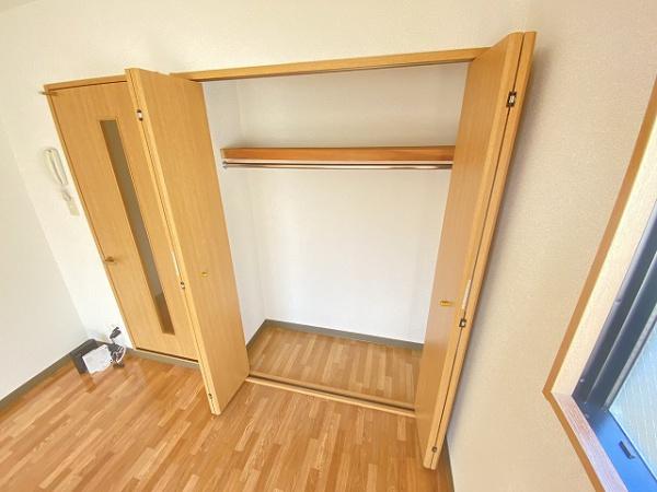 収納　クローゼット！