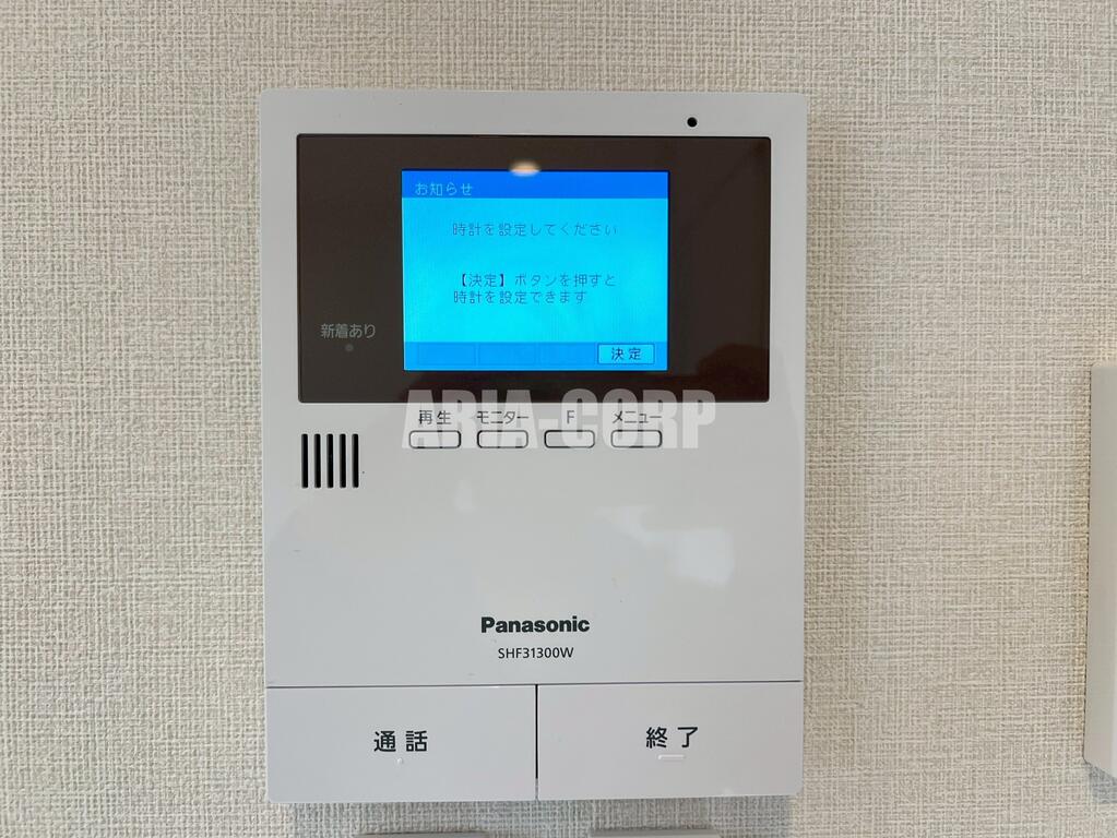 セキュリティ　安心のTVモニターホン完備♪