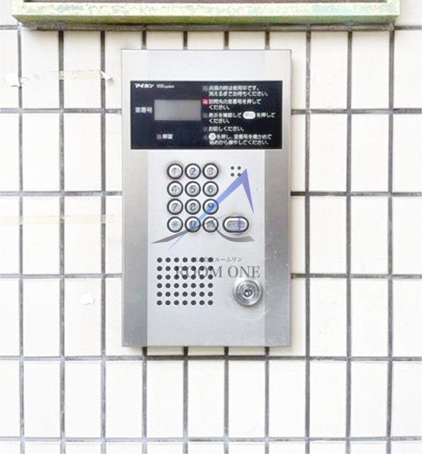 セキュリティ　オートロックです。