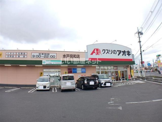 ドラックストア　クスリのアオキ 水戸見和店（ドラッグストア）まで785m