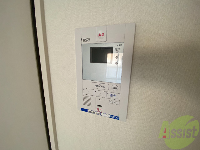 セキュリティ　セコムがあるので女性のお客様も嬉しいですね。
