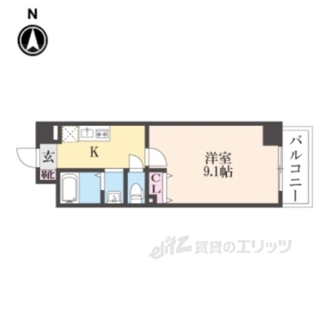 BLOOMLIFETSUKAGUCHIの間取り写真