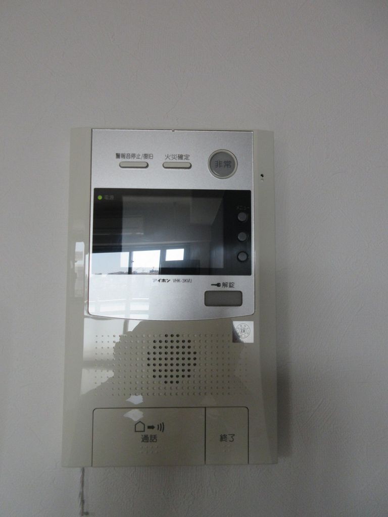 セキュリティ　TVモニター付きインターホン(別部屋参考写真)