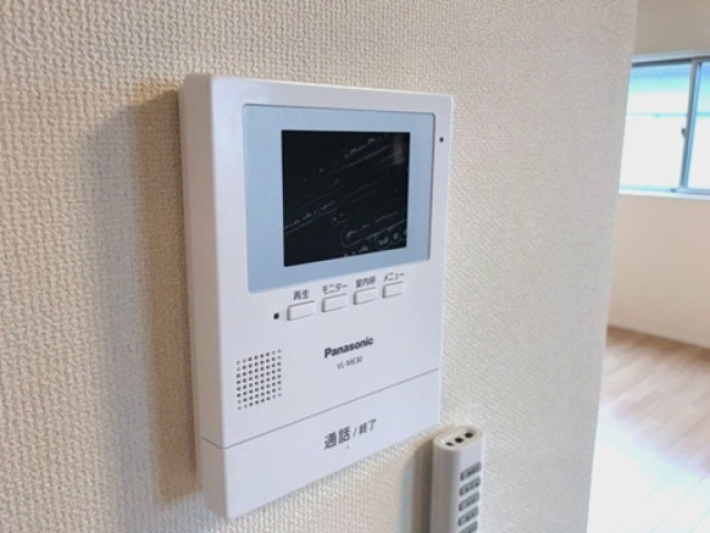 セキュリティ　ＴＶドアホンで防犯対策。