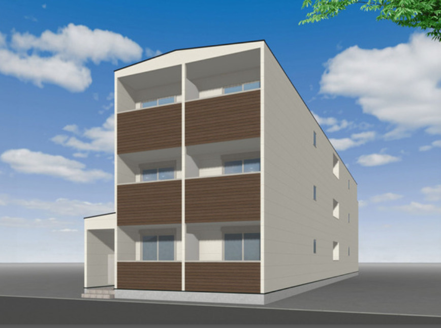 建物外観　パース