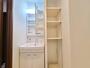 洗面設備　シャワー付洗面化粧台