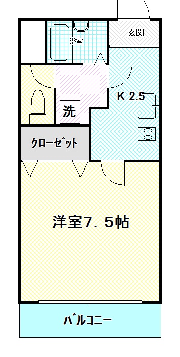 グレイスヴィラ佐野の間取り写真