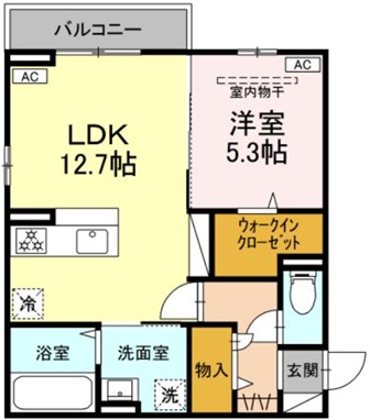 D-ROOM FLATの間取り写真