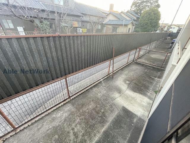 バルコニー　※同物件、別部屋の写真です