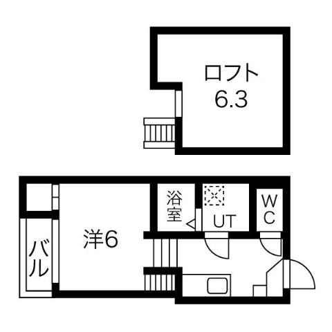 BLUE GARDENの間取り写真