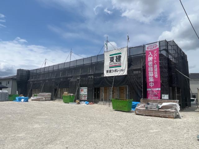 建物外観　建築現場