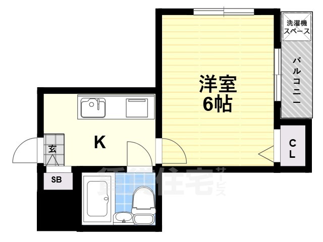 中島マンションの間取り写真