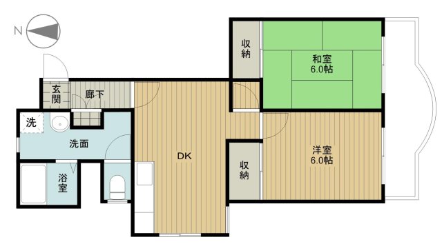 カーサ・ドマーニの間取り写真