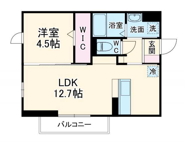 ロイヤルクレセントの間取り写真