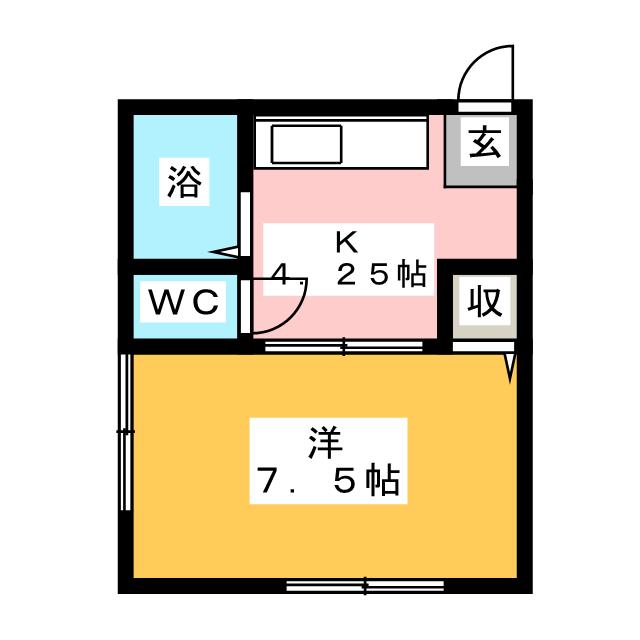 メゾンロマン2の間取り写真
