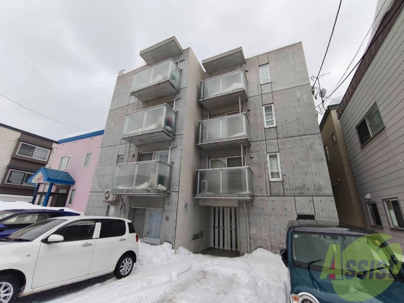 建物外観　札幌市東区北十九条東「ＢＡＭＢＩＮＩ　Ｍ１９」