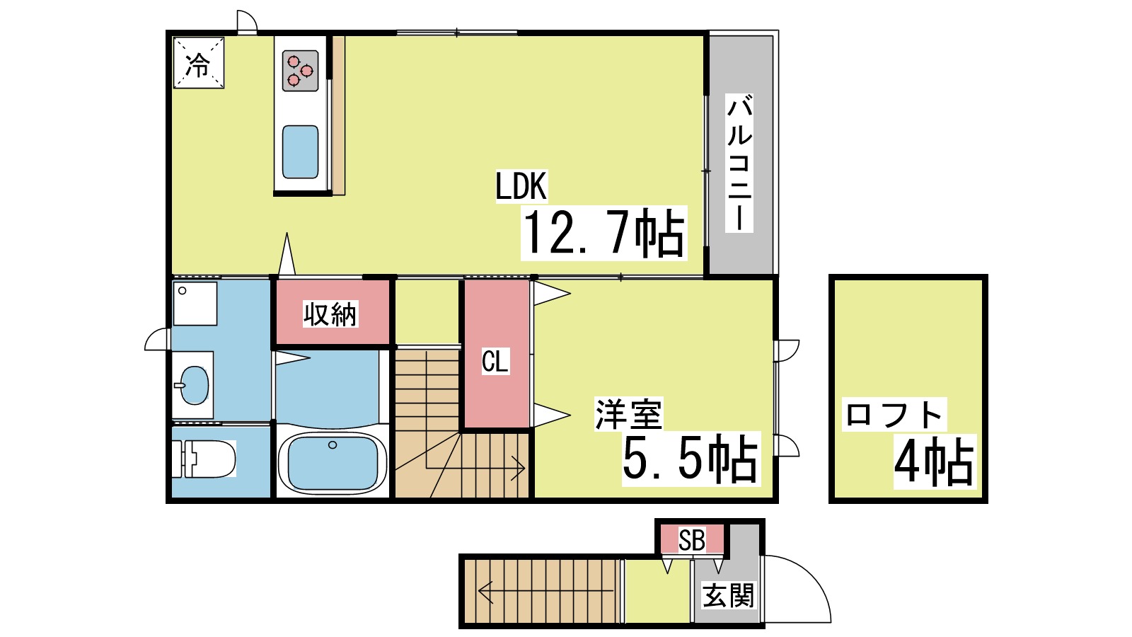 ラーク・コーポの間取り