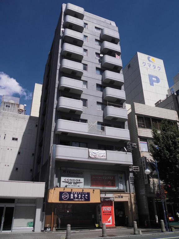 熊本市中央区中央街のマンションの建物外観