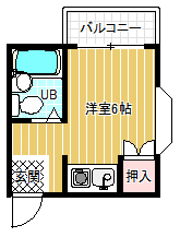 キャピタル・古市の間取り