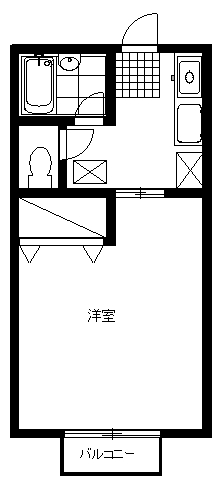 サンハウス坂本の間取り