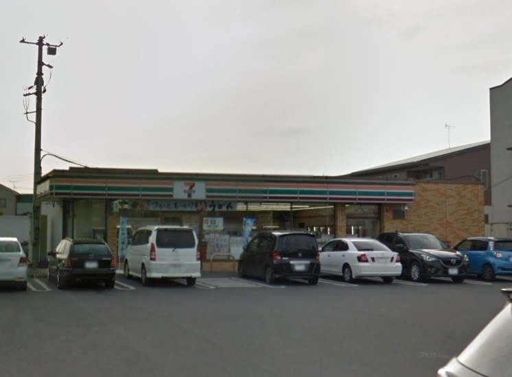 コンビニ　セブンイレブン高崎上佐野町店（コンビニ）まで90m