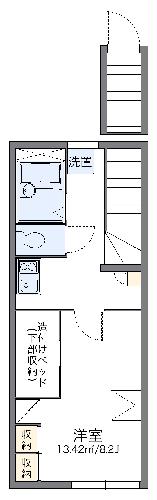 レオパレスなみうちの間取り